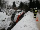  Zdarzenie drogowe z udziałem autobusu foto: st.kpt. Bogdan Biedka