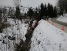  Zdarzenie drogowe z udziałem autobusu foto: st.kpt. Bogdan Biedka