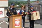  Pożegnanie Komendanta Powiatowego PSP w Brzozowie st.bryg. Jana Szmyda foto: Brzozowska  Gazeta Powiatowa