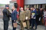  Pożegnanie Komendanta Powiatowego PSP w Brzozowie st.bryg. Jana Szmyda foto: Brzozowska  Gazeta Powiatowa
