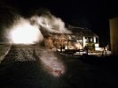  Pożar budynku gospodarczego foto: materiał własny