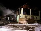  Pożar budynku gospodarczego foto: materiał własny