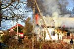  Pożar budynku mieszkalnego w Turzy Polu foto: www.brzozowiana.pl