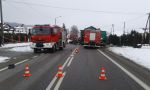  Groźny wypadek drogowy w Bliznem foto: st.kpt. Jacek Kędra