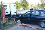  Wypadek z udziałem dwóch samochodów w Przysietnicy foto: www.brzozowiana.pl