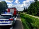  Wypadek motocykla i samochodu osobowego w Starej Wsi foto: www. brzozowiana.pl