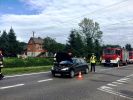  Wypadek motocykla i samochodu osobowego w Starej Wsi foto: www. brzozowiana.pl