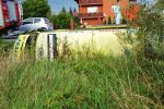  Wypadek drogowy z udziałem karetki pogotowia ratunkowego w Starej Wsi; foto: www.brzozowiana.pl