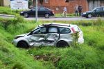  Wypadek drogowy z udziałem karetki pogotowia ratunkowego w Starej Wsi; foto: www.brzozowiana.pl